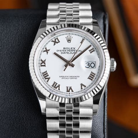 rolex new datejust 36 2019|rolex datejust 36mm white dial.